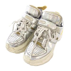 メゾンマルジェラ 22 Maison Margiela 22 レトロフィット スニーカー シューズ 36 シルバー /TK ■GY62 レディース