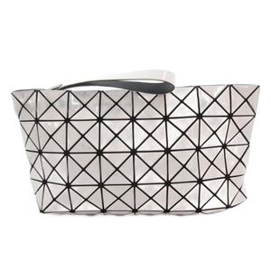 バオバオ イッセイミヤケ BAOBAO ISSEY MIYAKE クラッチバッグ セカンド ストラップ 白 ホワイト /FF ■GY62 レディース