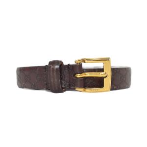 グッチ GUCCI GG柄 ベルト ハトメ 茶 ブラウン 269813 ■GY62 メンズ レディース