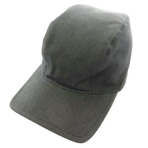 未使用品 グッチ GUCCI タグ付き ワークキャップ 帽子 L 黒 ブラック /SS ■OS ■OH ■GY62 メンズ