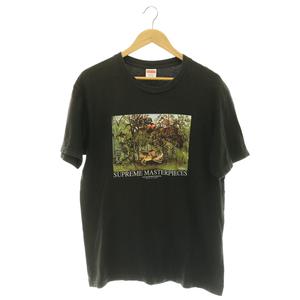 シュプリーム SUPREME Masterpieces Tee Tシャツ 半袖 クルーネック プリント M ブラック /MY ■OS ■GY62 メンズ