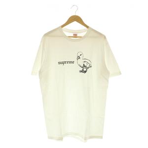 シュプリーム SUPREME Duck TEE Tシャツ 半袖 クルーネック プリント M ホワイト /MY ■OS ■GY62 メンズ
