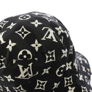 ルイヴィトン LOUIS VUITTON 2020ホリデイセレクション ボブ モノグラム バケットハット S 黒 ブラック 白 ホワイト M76724 /TK ■OH ■GY62 メンズ