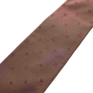 ルイヴィトン LOUIS VUITTON モノグラム ワイドタイ ネクタイ 総柄 シルク 絹 茶 ブラウン /AN ■GY62 ■OH メンズ