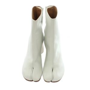 マルタンマルジェラ 22 Martin Margiela 22 足袋ブーツ ショート レザー 35 22.0cm 白 ホワイト /MI ■GY62 レディース