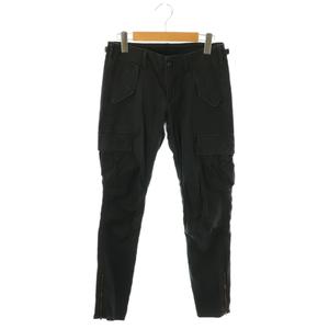 ラルフローレン RALPH LAUREN カーゴパンツ 26 チャコール /CX ■OS ■GY48 レディース