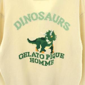 ジェラートピケオム GELATO PIQUE HOMME DINOSAURS エアモコダイナソー 