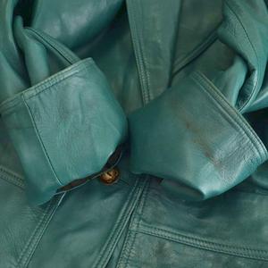 ロエベ LOEWE ヴィンテージ レザージャケット テーラードジャケット 40