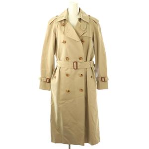 バーバリー ロンドン BURBERRY LONDON トレンチコート ロング ライナー ベルト付き 40 ベージュ /DF ■GY57 レディース