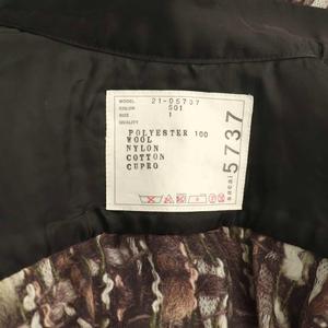 サカイ sacai 21AW Tweed Pullover ツイードプルオーバーシャツ