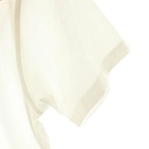 バーバリー BURBERRY Tシャツ カットソー 半袖 ロゴプリント M ホワイト ライトブルー /ES ■GY57 メンズ