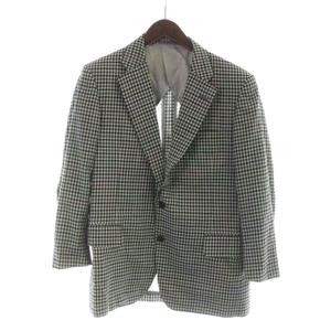 バーバリーズ Burberrys テーラードジャケット ヴィンテージ 長袖 背抜き シングル グレー /MQ メンズ