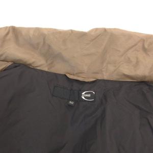 ジャストカヴァリ JUST cavalli ダウンジャケット ジップアップ 50 ブラウン ブラック 切替デザイン /UO ■GY61 メンズ