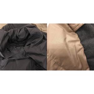 ジャストカヴァリ JUST cavalli ダウンジャケット ジップアップ 50 ブラウン ブラック 切替デザイン /UO ■GY61 メンズ