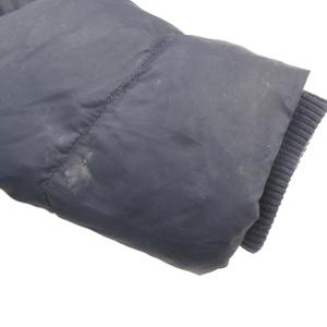 トミーヒルフィガー TOMMY HILFIGER ダウンジャケット 128 紺 ネイビー フード付き ファー付き 長袖 /HW ■GY61 キッズ