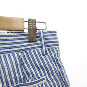 バーバリー BURBERRY ショートパンツ シアサッカー ストライプ 48 ライトブルー 白 ホワイト /JS ■GY61 メンズ