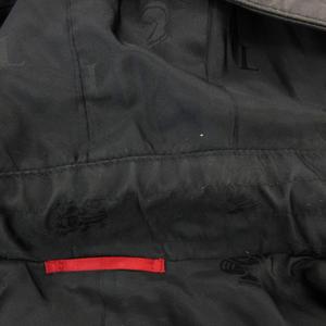 ラブレス LOVELESS フーデットラムレザージャケット ダブルジップアップ 2 袖ジップ シープスキン 羊革 黒 ブラック /GV ■GY61 メンズ