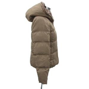 ケティ KETTY CHERIE ダウンジャケット ミドル丈 2 ベージュ フード付き 4125-78030 /SM54 ■GY59 レディース