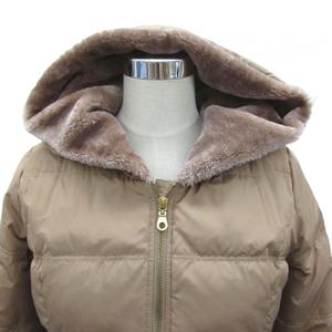 ケティ KETTY CHERIE ダウンジャケット ミドル丈 2 ベージュ フード付き 4125-78030 /SM54 ■GY59 レディース