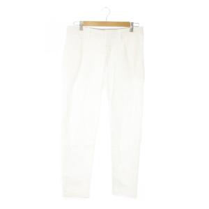 ラルフローレン RALPH LAUREN SPORT コットンパンツ 8 白 ホワイト 無地 長ズボン ストレート /AO14 ■GY60 レディース