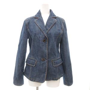 ケティ KETTY デニムジャケット テーラード ラペルカラー フラップポケット 2 インディゴブルー /YJ ■GY59 レディース
