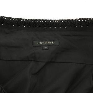 ラブレス LOVELESS パッチワークスカート ひざ丈 34 刺繍 マルチカラー /GV ■GY59 レディース