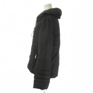 エスプリミュール ESPRITMUR ダウンジャケット 11 黒 ブラック ショールカラー ドロスト /AO8 ■GY58 レディース