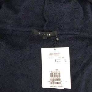 未使用品 ケティ KETTY タグ付き カーディガン 1 紺 ネイビー フード付き 長袖 ポケット付き 4105-76025 /HW ■GY58 レディース
