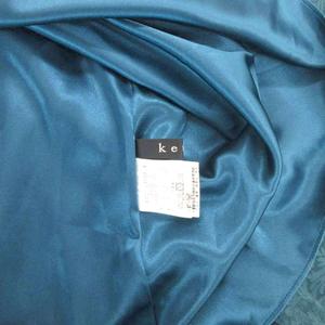 ケティ KETTY 美品 ワンピース 3 グリーン 緑 ノースリーブ ラウンドネック ロング丈 総柄 5108600-00 /HW ■GY60 レディース