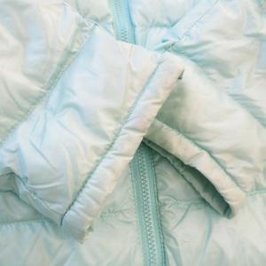 ユニクロ UNIQLO ダウンジャケット M 緑 グリーン 無地 スタンドカラー 長袖 /AO18 ■GY61 レディース