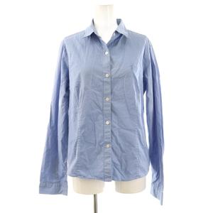 ラルフローレン RALPH LAUREN シャツ 15 水色 ライトブルー 長袖 レギュラーカラー ロゴ刺繍 /RP ■GY58 レディース