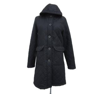 マッキントッシュ MACKINTOSH スコットランド SCOTLAND キルティングコート 中綿コート 紺 ネイビー フード付き 裏ボア ロング丈 /YS36 ■GY61 レディース