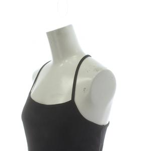 ケティ KETTY アンサンブルニット 2 黒 ブラック 無地 ラウンドネック 七分袖 ラメ入り /PP ■GY58 レディース