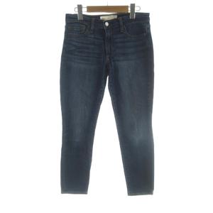 ギャップ GAP 1969 True Skinny Ankle ジーンズ 26 青 ブルー 無地 フルレングス /AB ■GY58 レディース