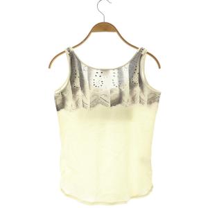 ポールスミス PAUL SMITH paul + タンクトップ M アイボリー マルチカラー /ES ■ECC001 レディース