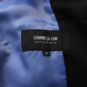 コムサイズム COMME CA ISM トレンチコート M 黒 ブラック 長袖 ダブルブレスト ベルト付き /GG ■ECC001 レディース
