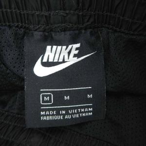ナイキ NIKE スポーツウエア ウィンドブレーカー パンツ 七分丈 M 黒 ロゴ刺繍 /HO45 ■ECA002 メンズ