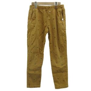 トミーヒルフィガー TOMMY HILFIGER パンツ 長ズボン 子ども服 キッズ 164 ベージュ 総柄 コーデュロイ ドローストリングウエスト /PP ■ECA003 キッズ