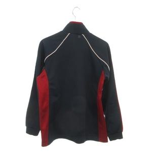 ナイキ NIKE ジャージ セットアップ ジャケット パンツ スポーツウエア M 紺 ネイビー 赤 レッド スタンドカラー ジップアップ ロゴ ライン /MN1 ■ECA003 レディース