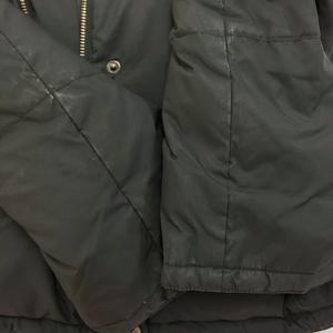 エムケー ミッシェルクラン MK MICHEL KLEIN ダウンジャケット 上着 アウター 38 黒 ブラック ファー付きフード フラップポケット 長袖 /PP ■GY49 レディース