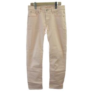 リーバイス Levi's デニム ジーンズ 24 ピンク 無地 フルレングス ボタンフライ /NP ■GY99 レディース