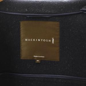マッキントッシュ MACKINTOSH ダッフルコート アウター ウール ミドル丈 42 ネイビー /CX ■ECD003 レディース