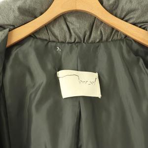 カリテ qualite ダウンコート ミドル丈 2 グレー /HK ■ECD003 レディース
