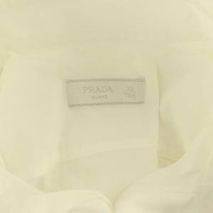 プラダ PRADA ワイシャツ 39/15.5 白 ホワイト /SS ■OS ■OH ■ECD003 メンズ