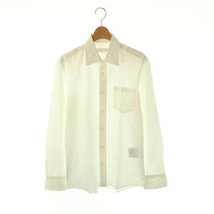 プラダ PRADA ワイシャツ 39/15.5 白 ホワイト /SS ■OS ■OH ■ECD003 メンズ
