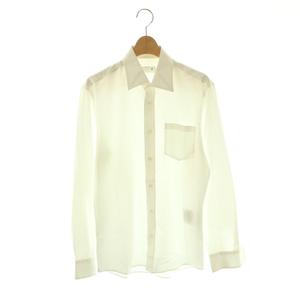 プラダ PRADA ワイシャツ 39/15.5 白 ホワイト /SS ■OS ■OH ■ECD003 メンズ