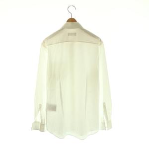 プラダ PRADA ワイシャツ 39/15.5 白 ホワイト /SS ■OS ■OH ■ECD003 メンズ