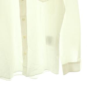 プラダ PRADA ワイシャツ 39/15.5 白 ホワイト /SS ■OS ■OH ■ECD003 メンズ