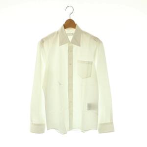 プラダ PRADA シャツ 長袖 SZ39 ホワイト /DO ■ECD003 メンズ