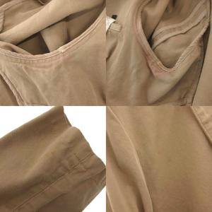 プラダ PRADA スーツ セットアップ カジュアル シングル ジャケット パンツ 46R ベージュ /FF ■GY62 メンズ